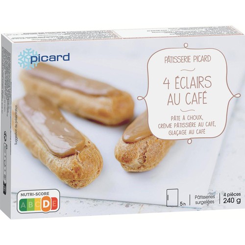 ピカール エクレア・カフェ【冷凍】 4個入