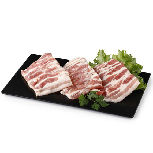 【冷蔵】山形県産 豚肉ばら焼肉用 250g～350g