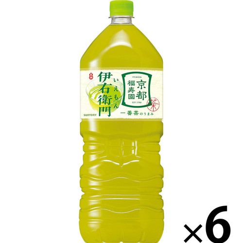 サントリー 伊右衛門 1ケース 2000ml x 6本
