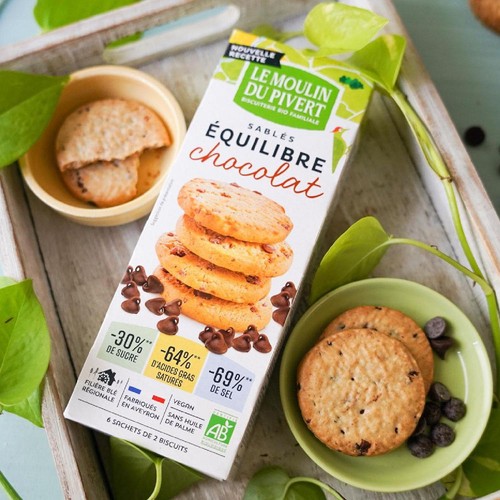 ムーランデュピヴェール エキリーブル チョコレートビスケット 150g