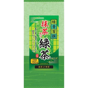 かなでご購入ページ 日本茶販売 緑香百撰抹茶入り緑茶 150g Green Beans | グリーン