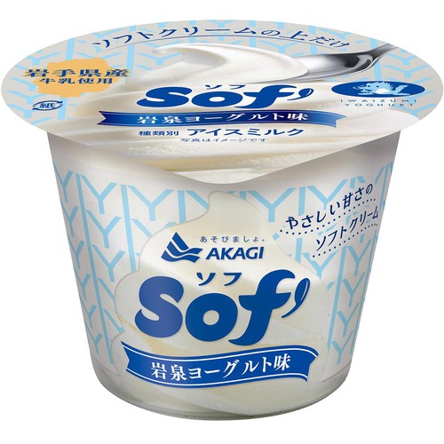 赤城乳業 ソフ岩泉ヨーグルト味 150ml