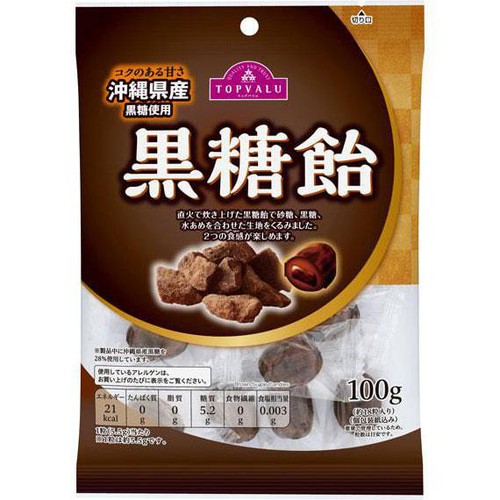 黒糖飴 100g トップバリュ Green Beans | グリーンビーンズ by AEON