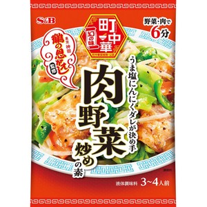 エスビー食品 町中華 肉野菜炒めの素 3～4人前 64g Green Beans