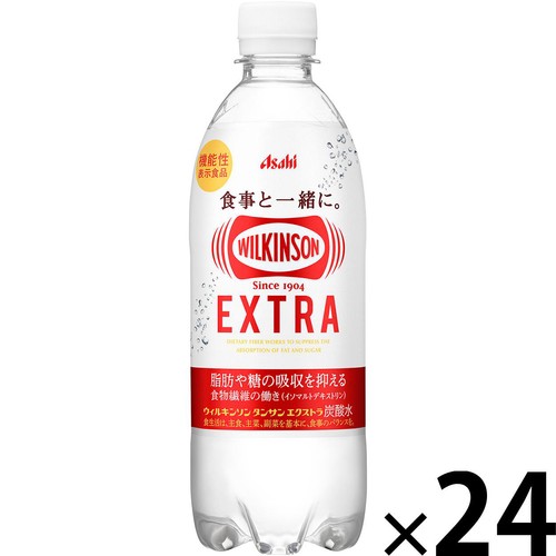 アサヒ飲料 ウィルキンソン タンサン エクストラ 1ケース 490ml x 24本