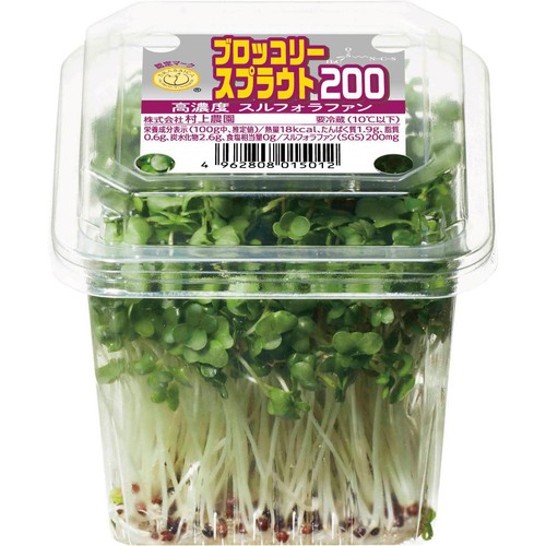 村上農園 ブロッコリースプラウト200 1パック Green Beans | グリーン