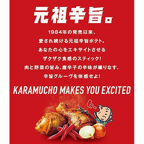 湖池屋 スティックカラムーチョ ホットチリ味 90g