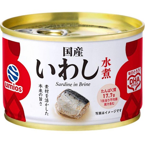 Umios 国産いわし水煮 150g