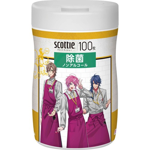ヒプノシスマイク スコッティ除菌ノンアルコールウェットボトル （Ｆｌｉｎｇ　Ｐｏｓｓｅ）