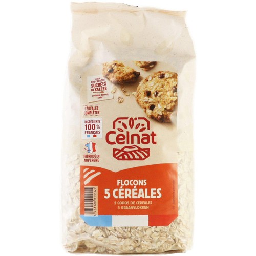 オーガニック セルナット オーガニックフレークミックス(5種穀物) 500g Green Beans