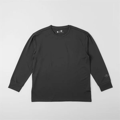 EXセリアント ウェア ルームウエア(ルーム長袖Tシャツ)  婦人 チャコールグレ－ L トップバリュ CELLIANT(セリアント)