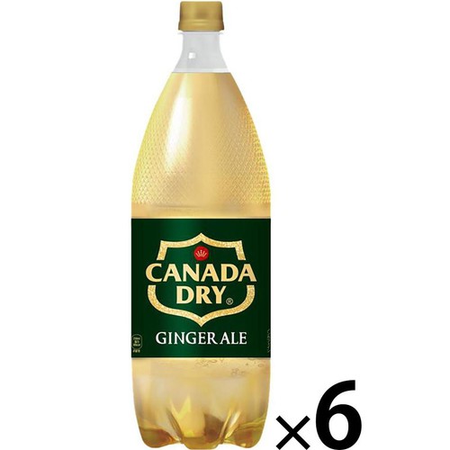 コカ・コーラ カナダドライジンジャーエール 1ケース 1500ml x 6本