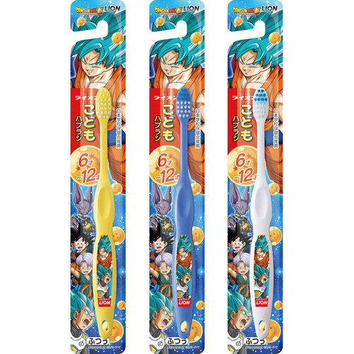 ライオン こどもハブラシ 6～12才用 ドラゴンボール超 1本