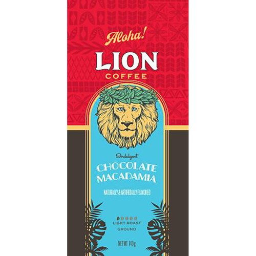 ライオンコーヒー チョコレートマカダミア 粉 140g