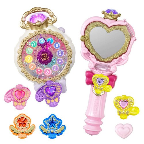 バンダイ 名探偵プリキュア! ジュエルキュアウォッチ&プリキットミラールーペセット 3才以上