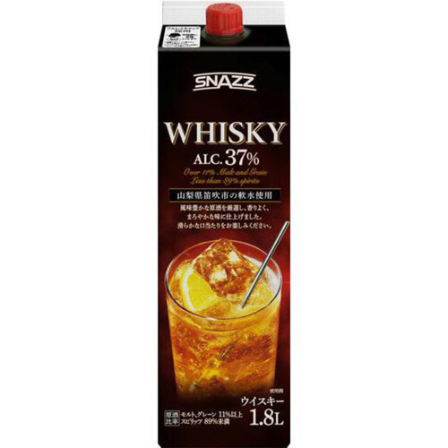 スナズ WHISKY Alc.37% 1800ml