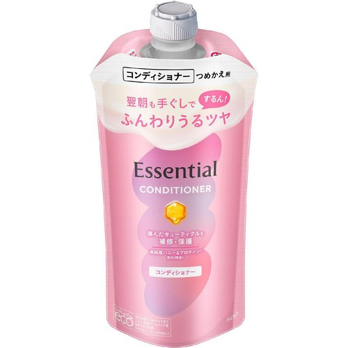 花王 エッセンシャル ふんわりうるツヤ コンディショナー つめかえ用 300ml