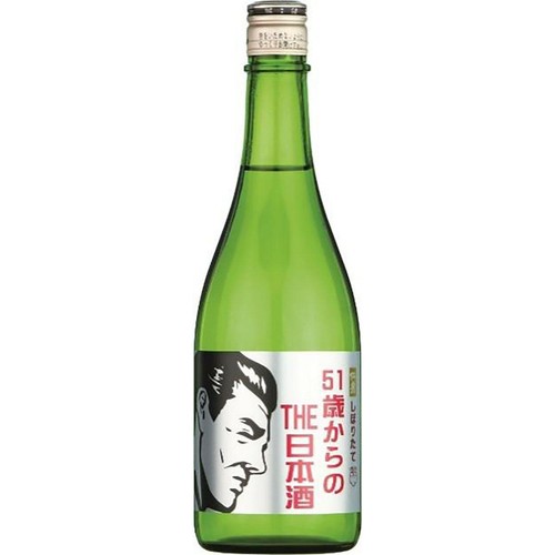 千葉県】 鍋店 仁勇 しぼりたて 51歳からのTHE日本酒 720ml Green