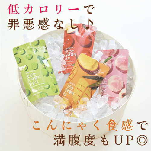 インテイク 蒟蒻フルーツゼリー(ライチ味) 150g Green Beans