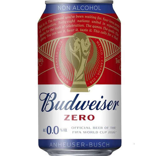 【ノンアルコール】 バドワイザーゼロ 330ml x 6本