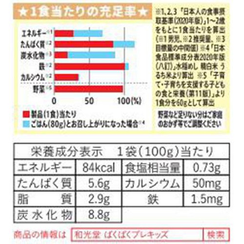 和光堂 ぱくぱくプレキッズ 野菜たっぷりハンバーグ 1歳半頃から2歳代目安 100g