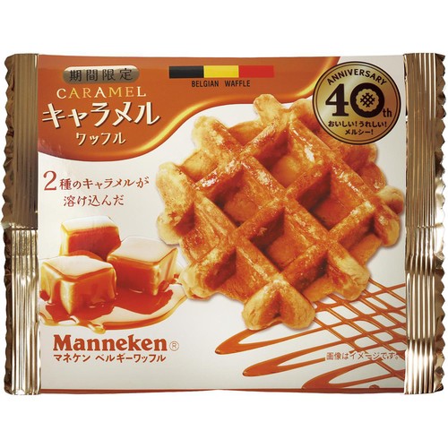 マネケン キャラメルワッフル 1個