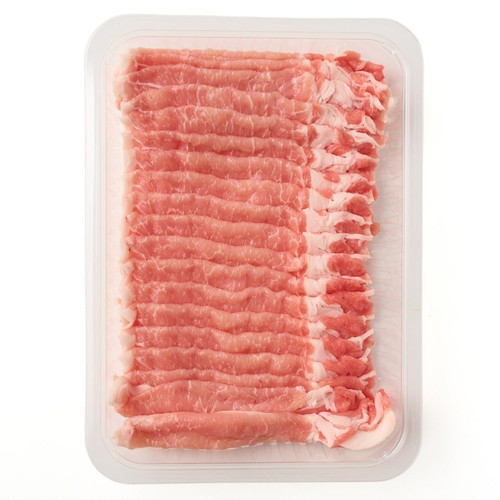 [鮮度+]【冷蔵】とうほく三元豚 ロースしゃぶしゃぶ用 (国産) 320g-380g