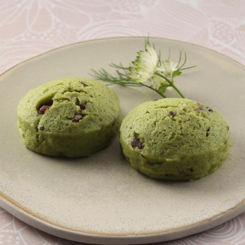 ヤヨイサンフーズ ふわぷっち蒸しぱん (静岡茶)20【冷凍】 400g (20個入)
