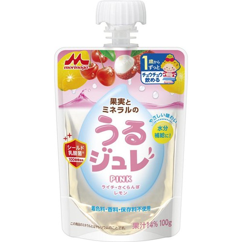 森永乳業 うるジュレ PINK 100g