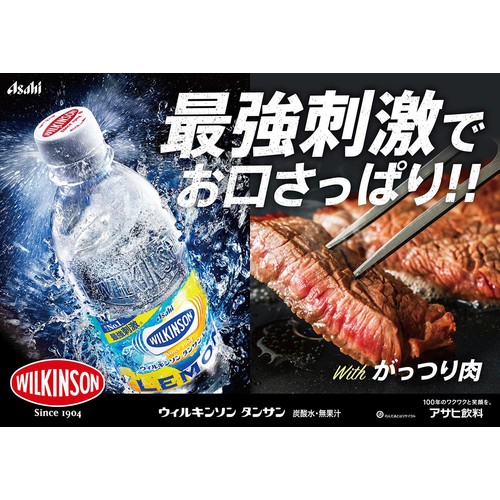 アサヒ飲料 ウィルキンソン タンサン レモン 500ml