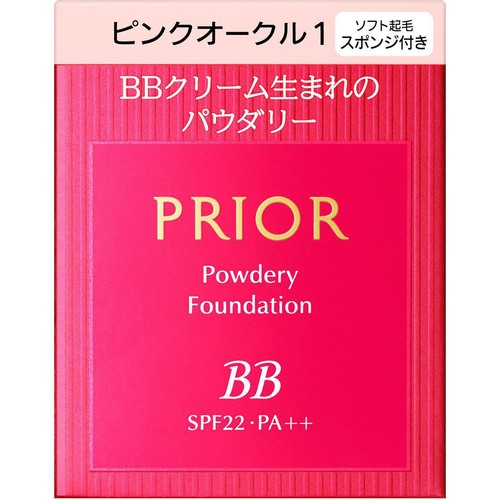 プリオール 美つやBBパウダリー ファンデーション レフィル ピンクオークル1 10g