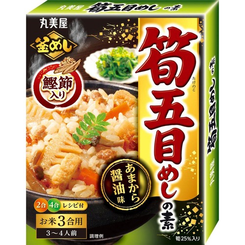丸美屋 筍五目めしの素 3～4人前(190g)