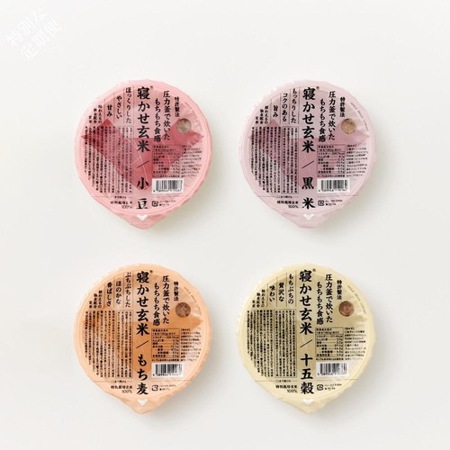 結わえる 寝かせ玄米ごはん もち麦ブレンド 160g