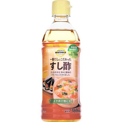 一番だしにこだわったすし酢 360ml トップバリュベストプライス Green