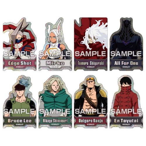 エンスカイ 僕のヒーローアカデミア キャラカットステッカーガム 2個入