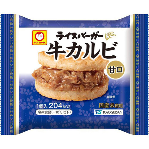 マルちゃん ライスバーガー 牛カルビ【冷凍】 1個入(120g)