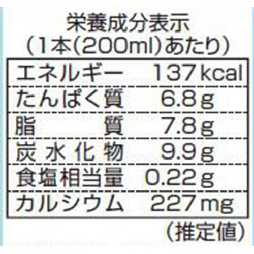 守山乳業 A2北海道のおいしい牛乳 200ml