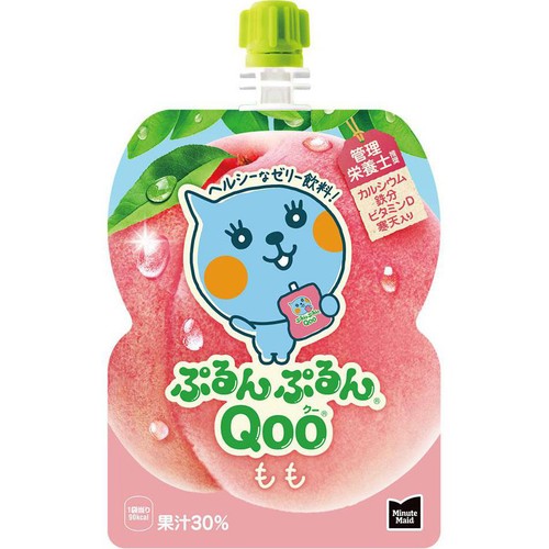 コカ・コーラ ぷるんぷるんQoo もも 125g Green Beans | グリーン