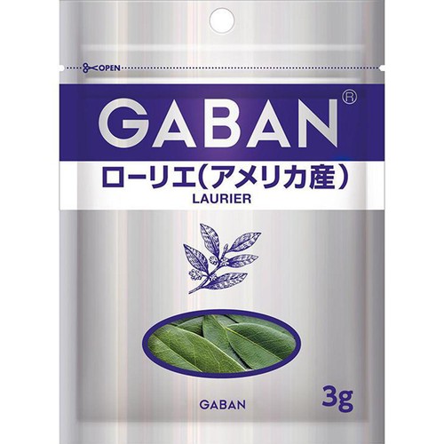 ハウス食品 ギャバン ローリエホール袋(アメリカ産) 3g