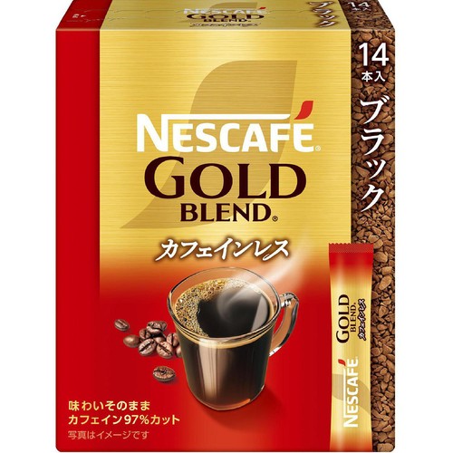 ネスレ ゴールドブレンド カフェインレススティック ブラック 14本入