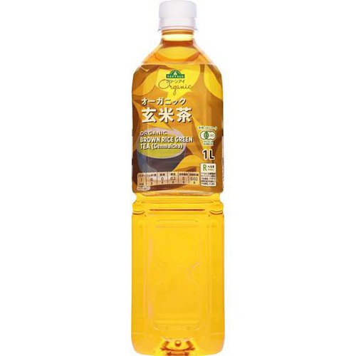 オーガニック 玄米茶 1000ml トップバリュ グリーンアイ