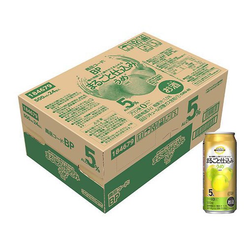 まるごと仕込みうめ 1ケース 500ml x 24本 トップバリュベストプライス