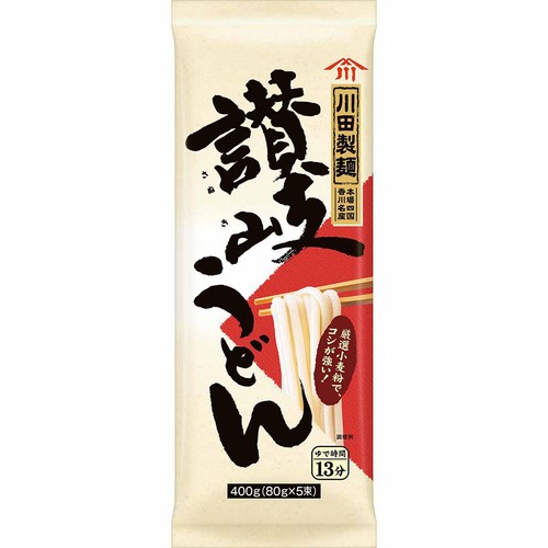 川田製麺 讃岐うどん 400g