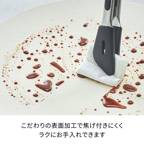 レコルト 卓上IHクッキンググリドル RIH-1 クリームホワイト