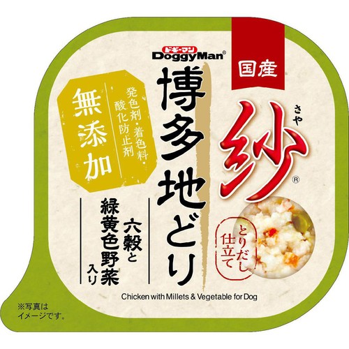 【ペット用】 ドギーマンハヤシ 国産紗 博多地どり六穀と緑黄色野菜入り 100g