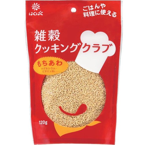 はくばく 雑穀クッキングクラブ もちあわ 120g