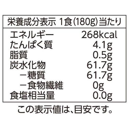 ごはん 国産こしひかり5個パック 180g x 5パック トップバリュベストプライス