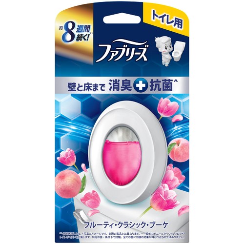P&G ファブリーズ トイレ用消臭剤+抗菌 フルーティー・クラシック・ブーケ 6.3mL