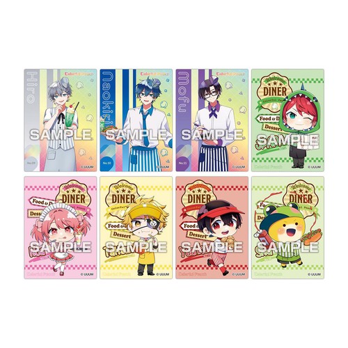 エンスカイ カラフルピーチ クリアカードコレクションガム カラピチ