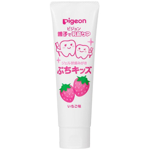 ピジョン ジェル状歯みがき ぷちキッズ いちご味(1才6ヵ月頃から) 50g